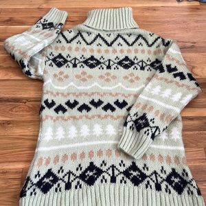 Anthropologie extra soft turtleneck sweater.